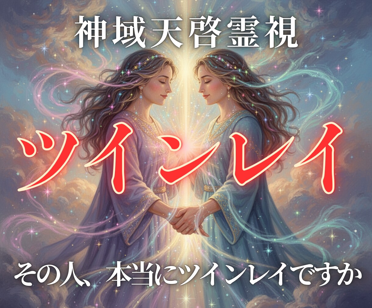 ツインレイの可能性を天啓霊視します 二人の魂の関係と試練の意味を視抜きます イメージ1