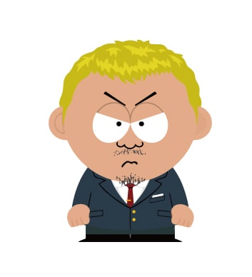 サウスパーク風のオリジナルキャラクター作成します SNSでも使える可愛らしくもブラックなオリジナルキャラクター イメージ2