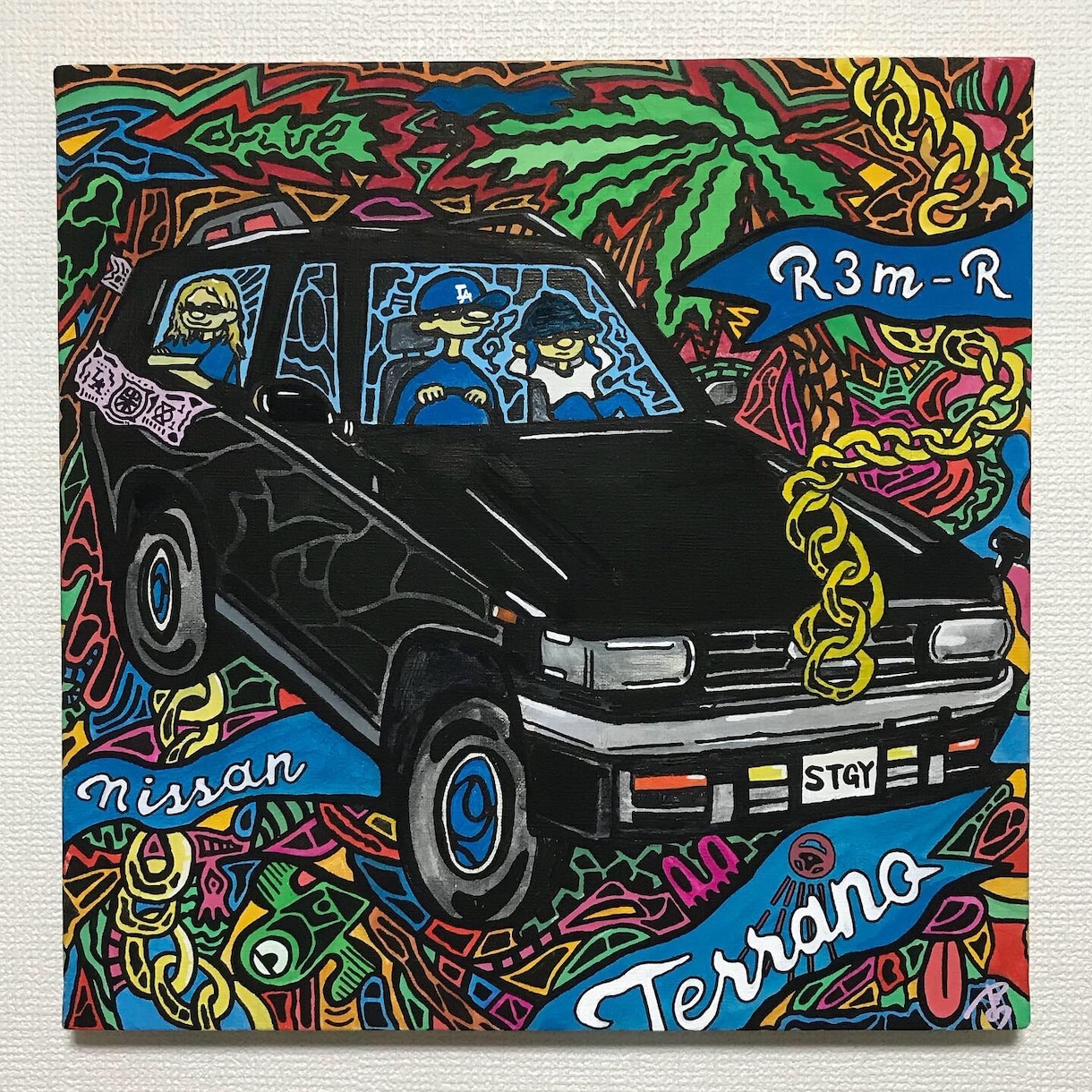 お客様の愛車、描かせていただきます ( キャンバスアート　〜プレゼントや観賞用に〜) イメージ4