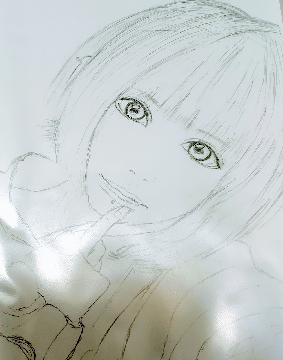写真を元に鉛筆と色鉛筆(水彩画風)で似顔絵描きます 3000円から！丁寧に描きたいので1人しかお受けできません。 イメージ2