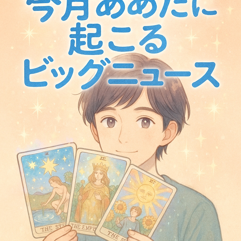 今月あなたに起こる大きな出来事占います ワクワクもドキドキもタロットで先取りしませんか？ イメージ1
