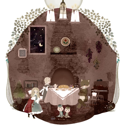 きらきら光る背景で世界観を描きます 商用利用可・修正は無制限・挿絵・背景・ イメージ3