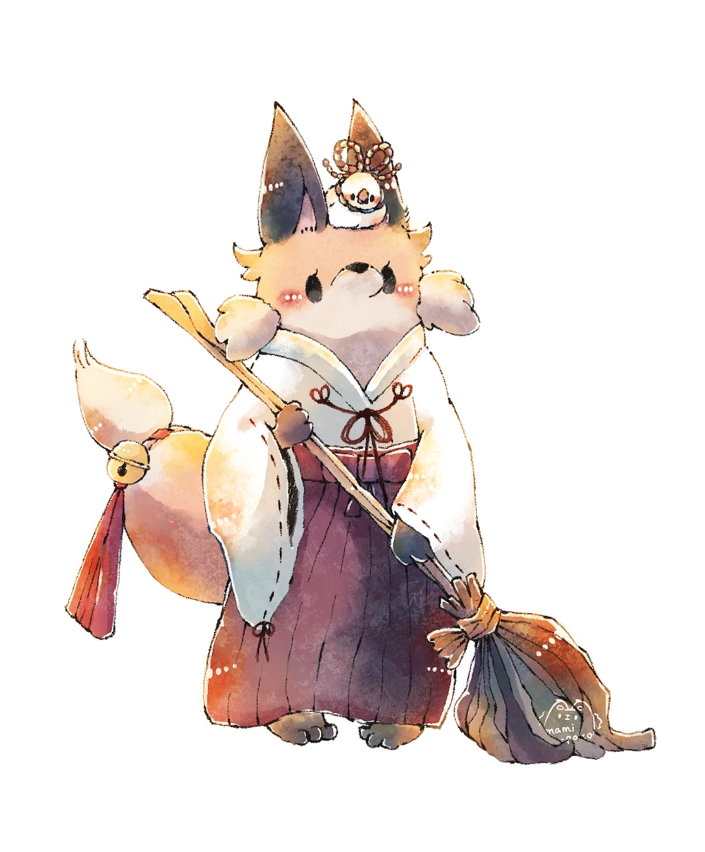 可愛い動物キャラクター、アイコンお描きします デジタルイラストでふんわり絵に仕上げます イメージ2