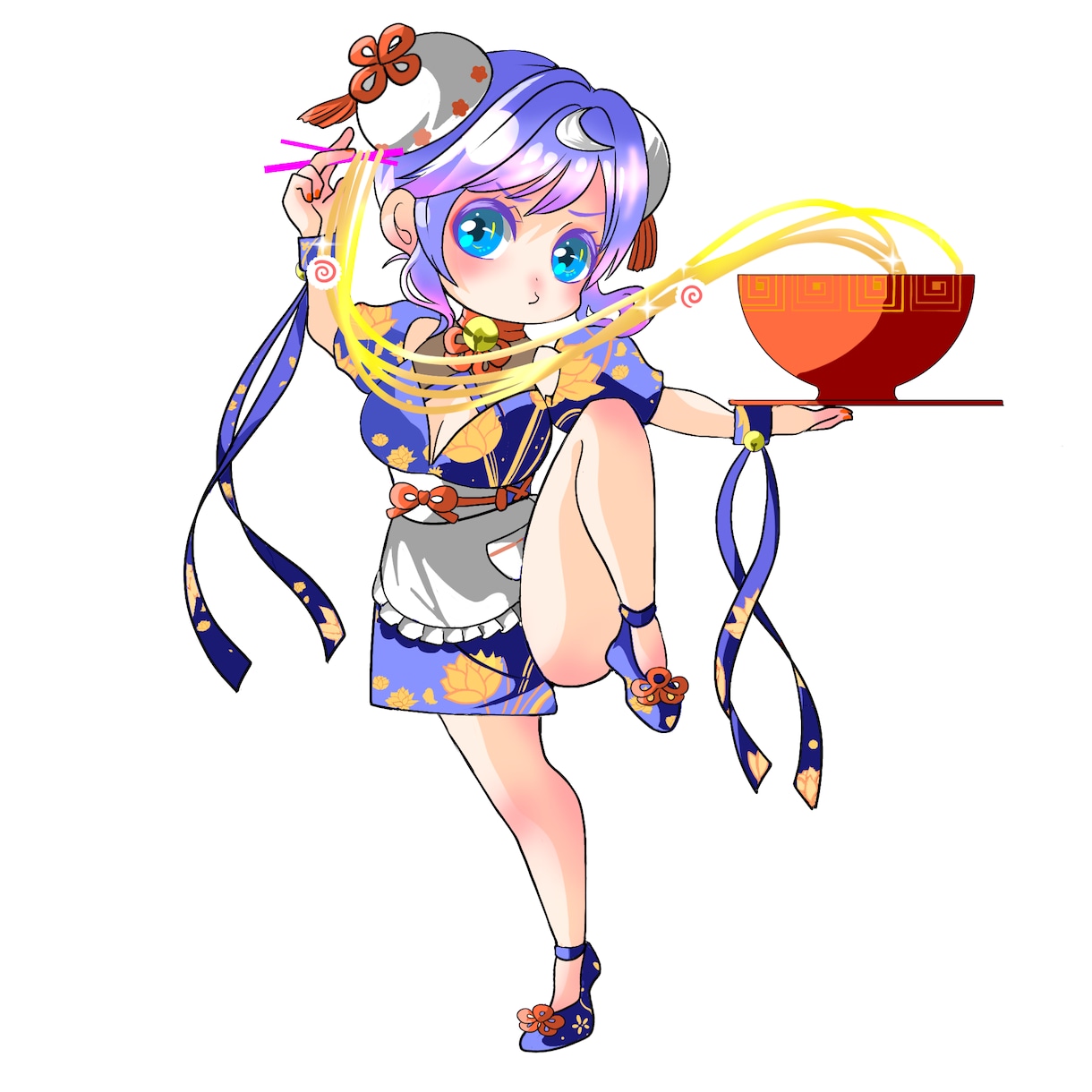 可愛さと個性を両立したSDキャラクターを描きます ぷにっとしたかわいいSDキャラクターが得意です イメージ2