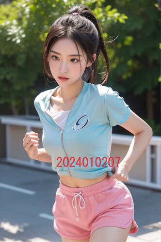 AIで作成したジョギングする女子高生の写真販売ます 実写では撮影が難しい、ジョギングする女子高生のAI写真販売 イメージ7