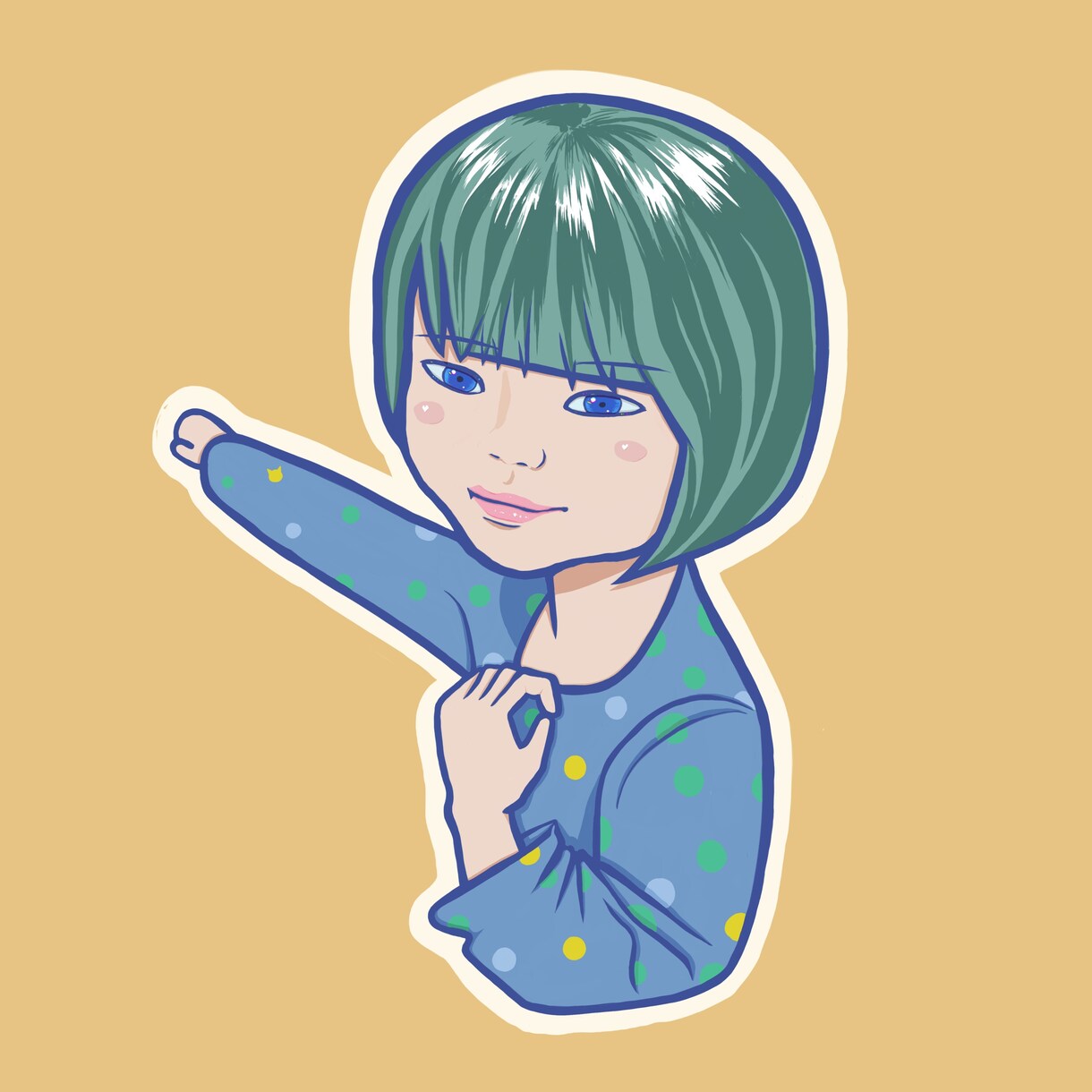 アイコンに使える可愛い似顔絵描きます ご自分に自信のない方必見！あなたのいい所を引き出します！ イメージ5