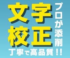 現役の編集者が文字の校正と添削をします あなたが伝えたい文章を、より伝わる文章に。 イメージ1
