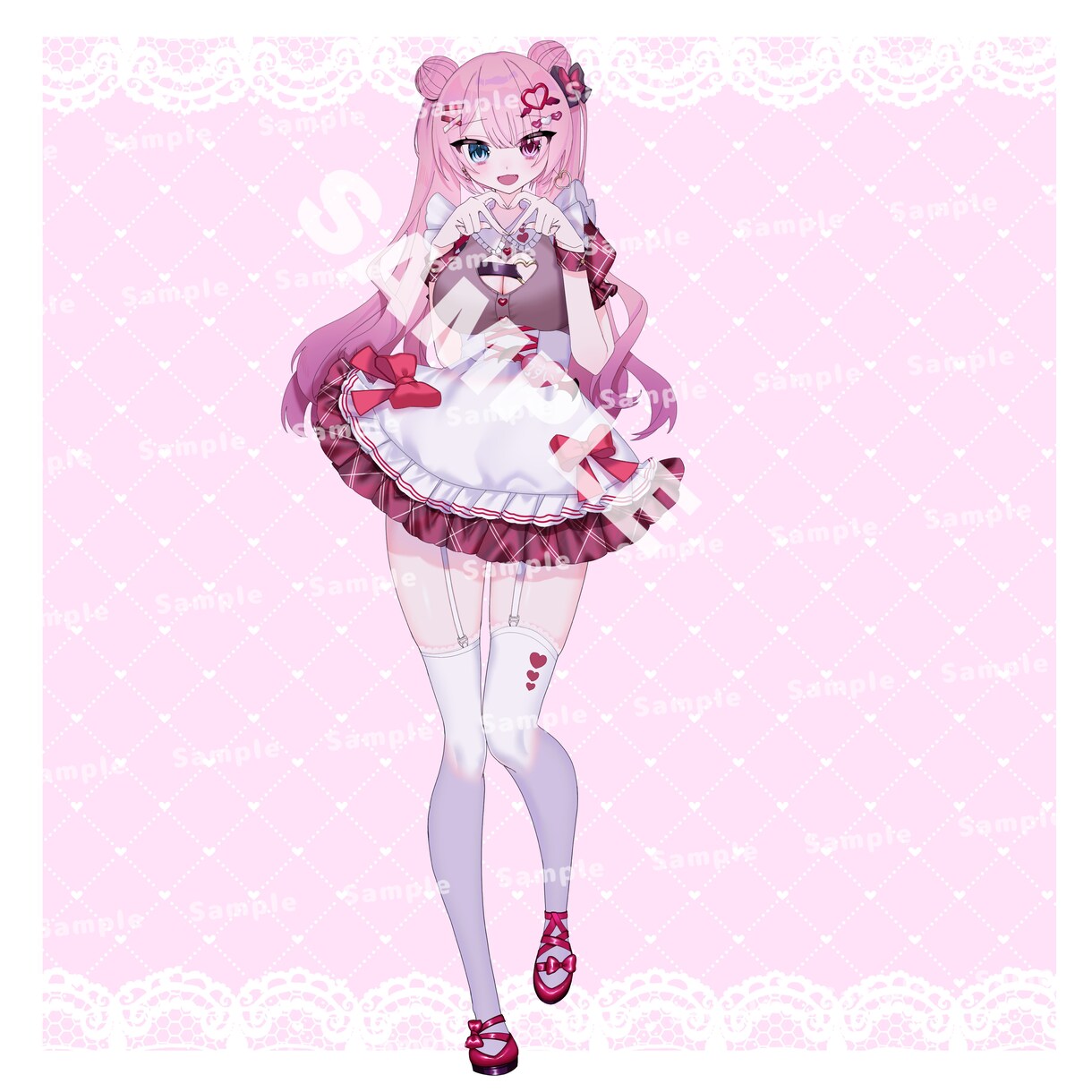 可愛い萌え系イラスト制作します VTuberさんや配信さんなどのイラストお手伝いいたします イメージ4