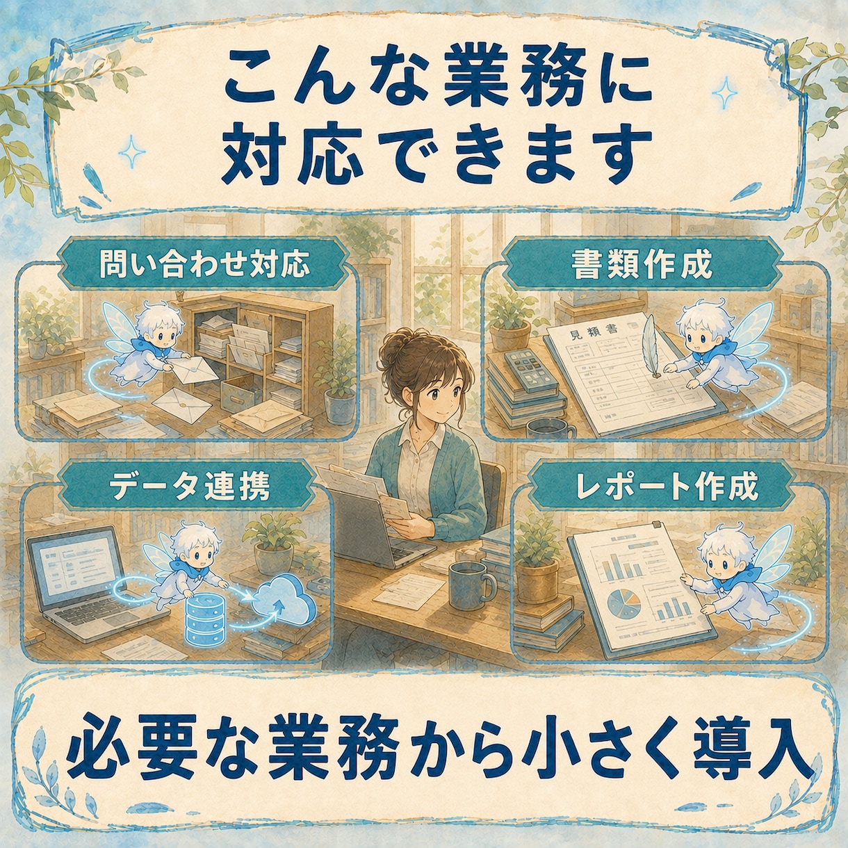 人を増やさず実務が回る御社専用AIを作ります AIを使い切れない企業へ。設計から現場定着まで一貫支援 イメージ4