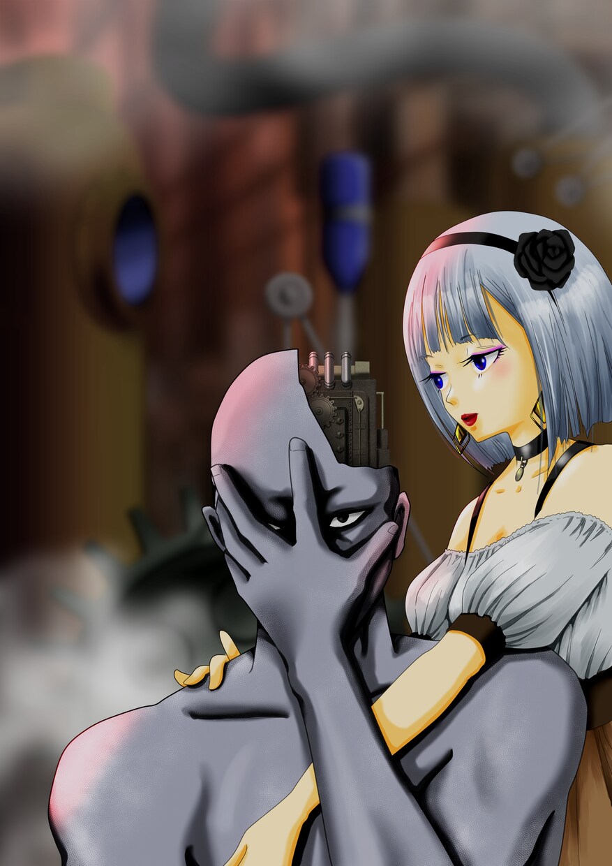 お好みのイラスト制作します キャラクター中心のストーリー性のあるイラスト イメージ6