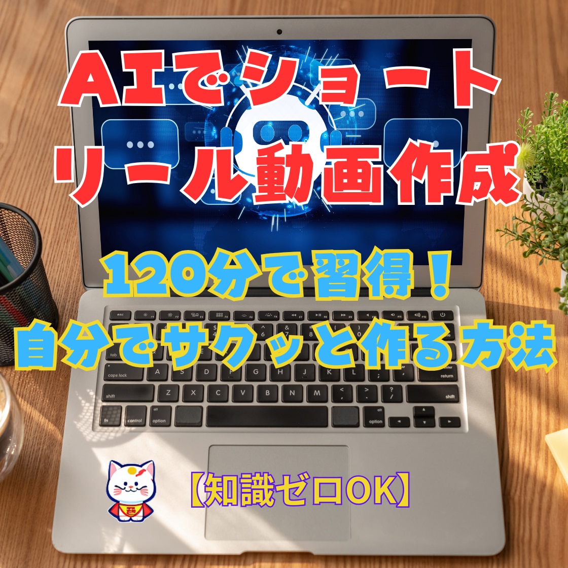 AIでショート・リール動画の制作を教えます Claude ×Vrew で簡単に自分でサクッと作る方法 イメージ1