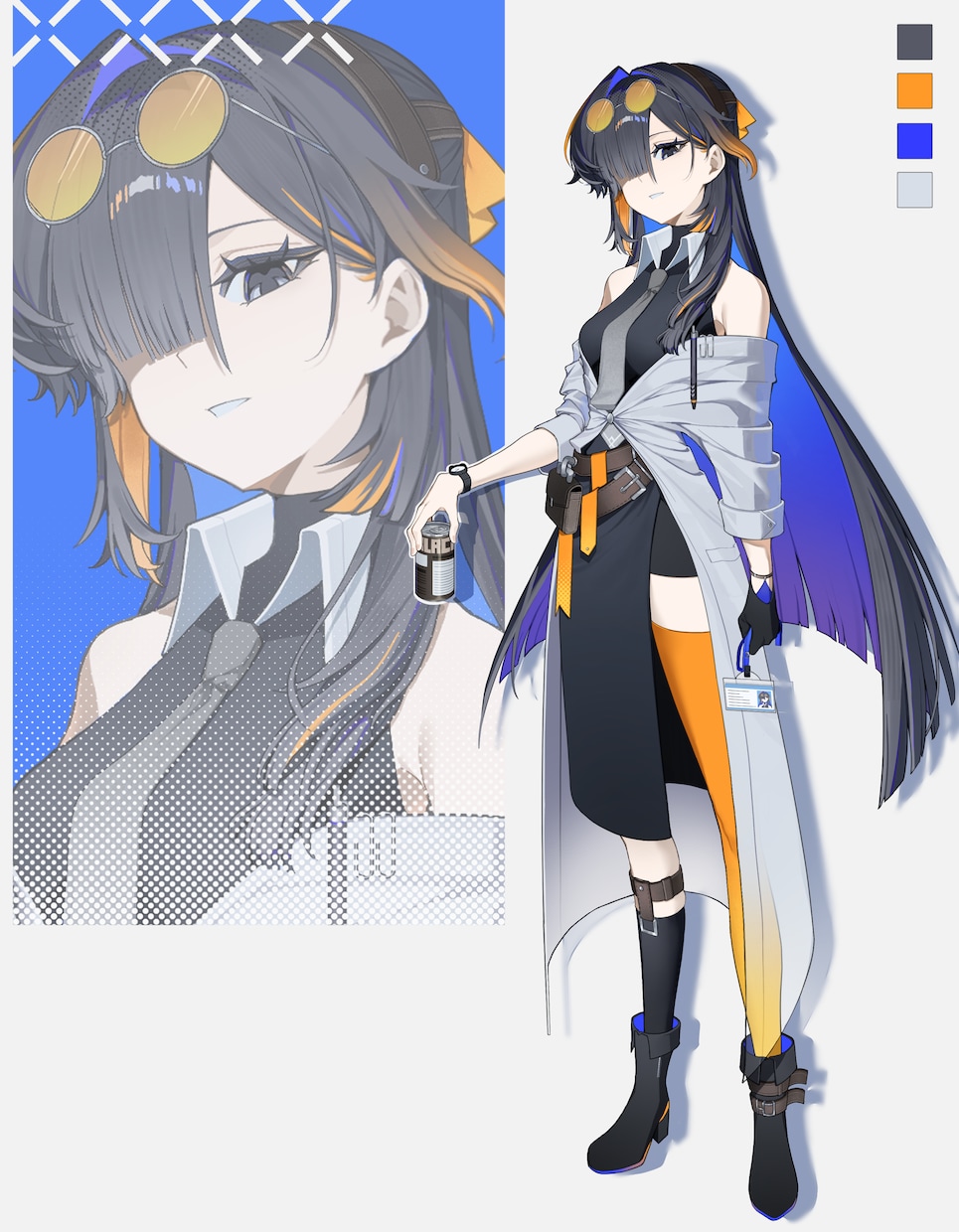 商用利用込み】立ち絵を制作いたします アニメ塗りのかっこいい、オシャレ、可愛い等の立ち絵描けます！ イメージ3
