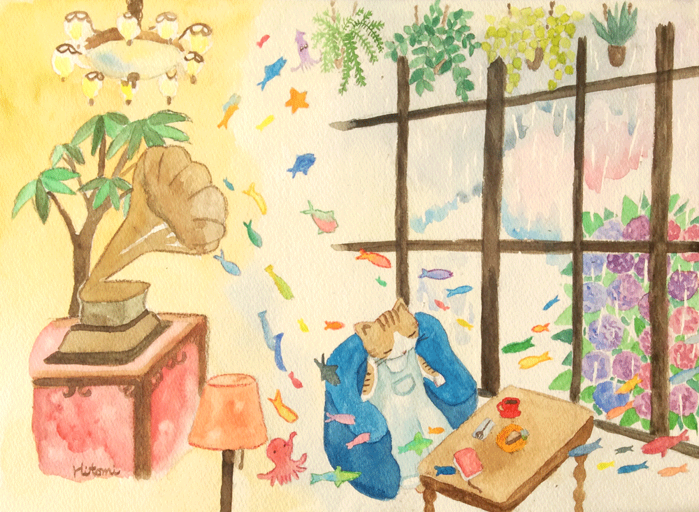 絵本風のイラスト・挿絵描きます 友達や家族への贈り物、結婚式のボードなど承ります。 イメージ2