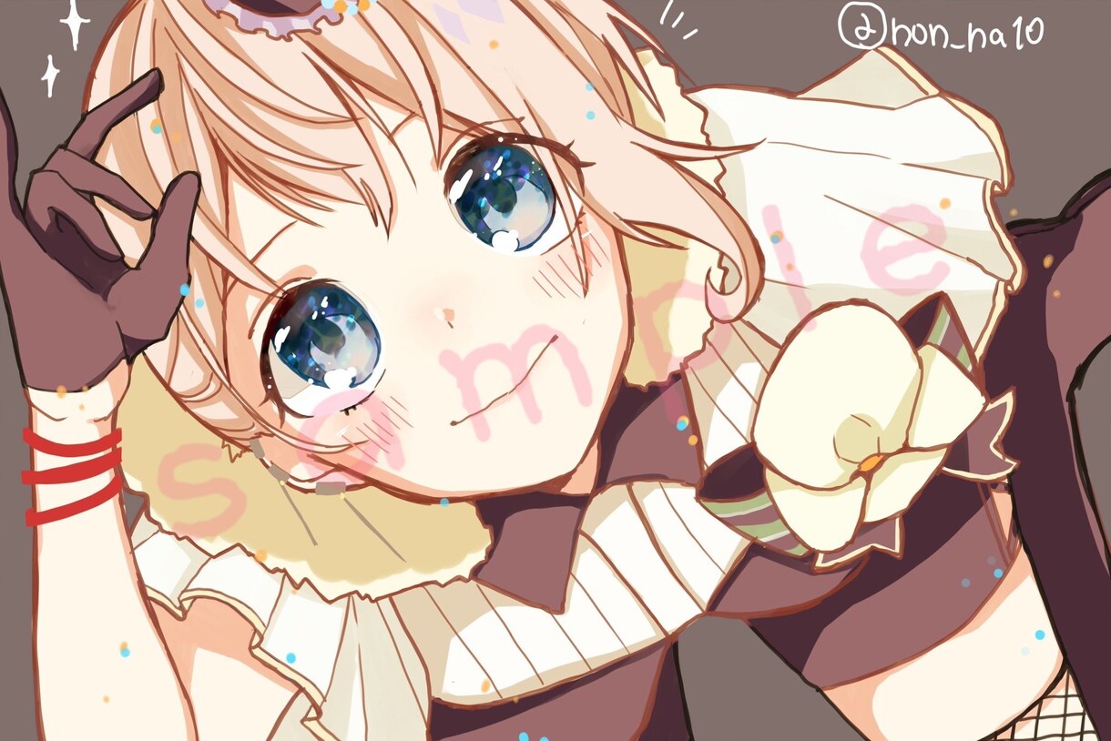 かわいいイラスト描きます アイコンなどに使えるイラストを描きます！ イメージ2