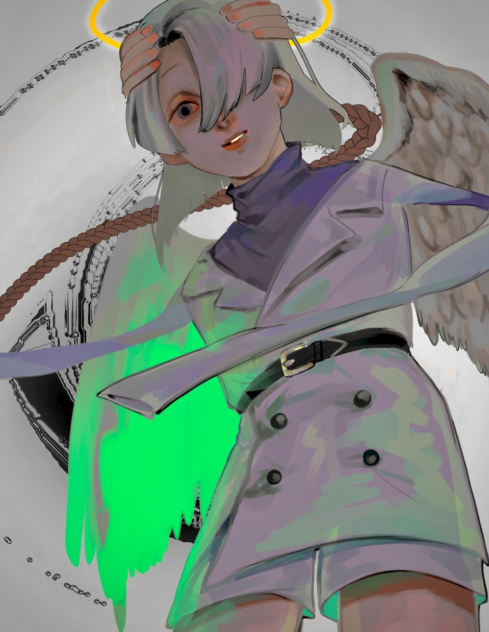 商用ok　少しダークな一枚絵描きます リアル寄りだけどリアルすぎないイラストが得意です！！ イメージ7