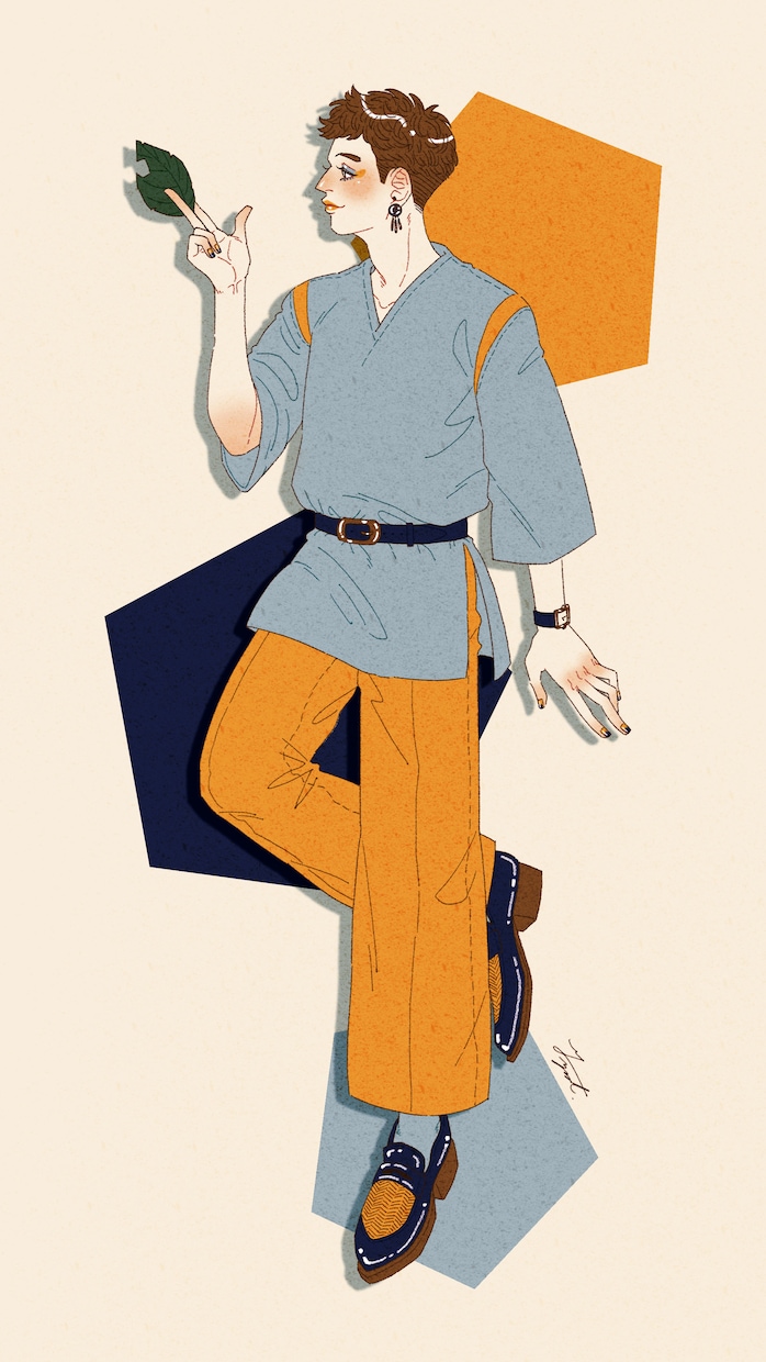 コーデ描きます あなたのコーディネートを絵にしてみませんか？ イメージ3