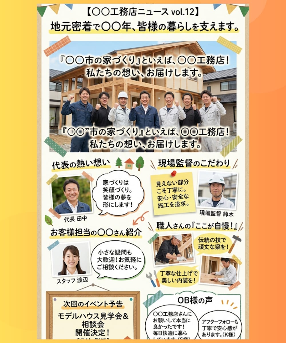 先着3名！不動産・工務店専用｜反響チラシ制作します 捨てられないチラシへ。原稿作成・案内図作成・法律対応も可。 イメージ10