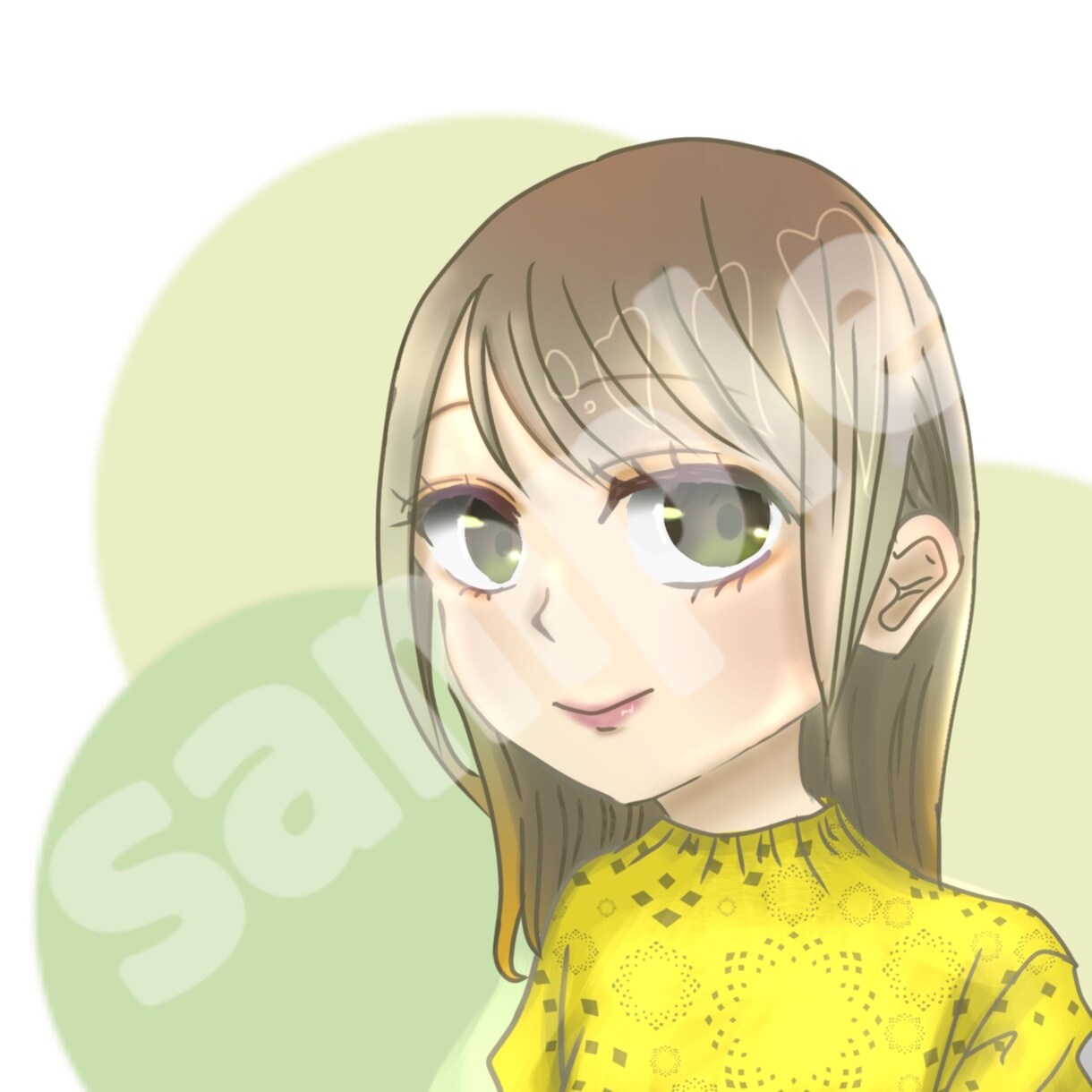 可愛らしいアナタだけのアイコン描きます 似顔絵寄せ可能◎ オリジナルのアイコン作成します！ イメージ2