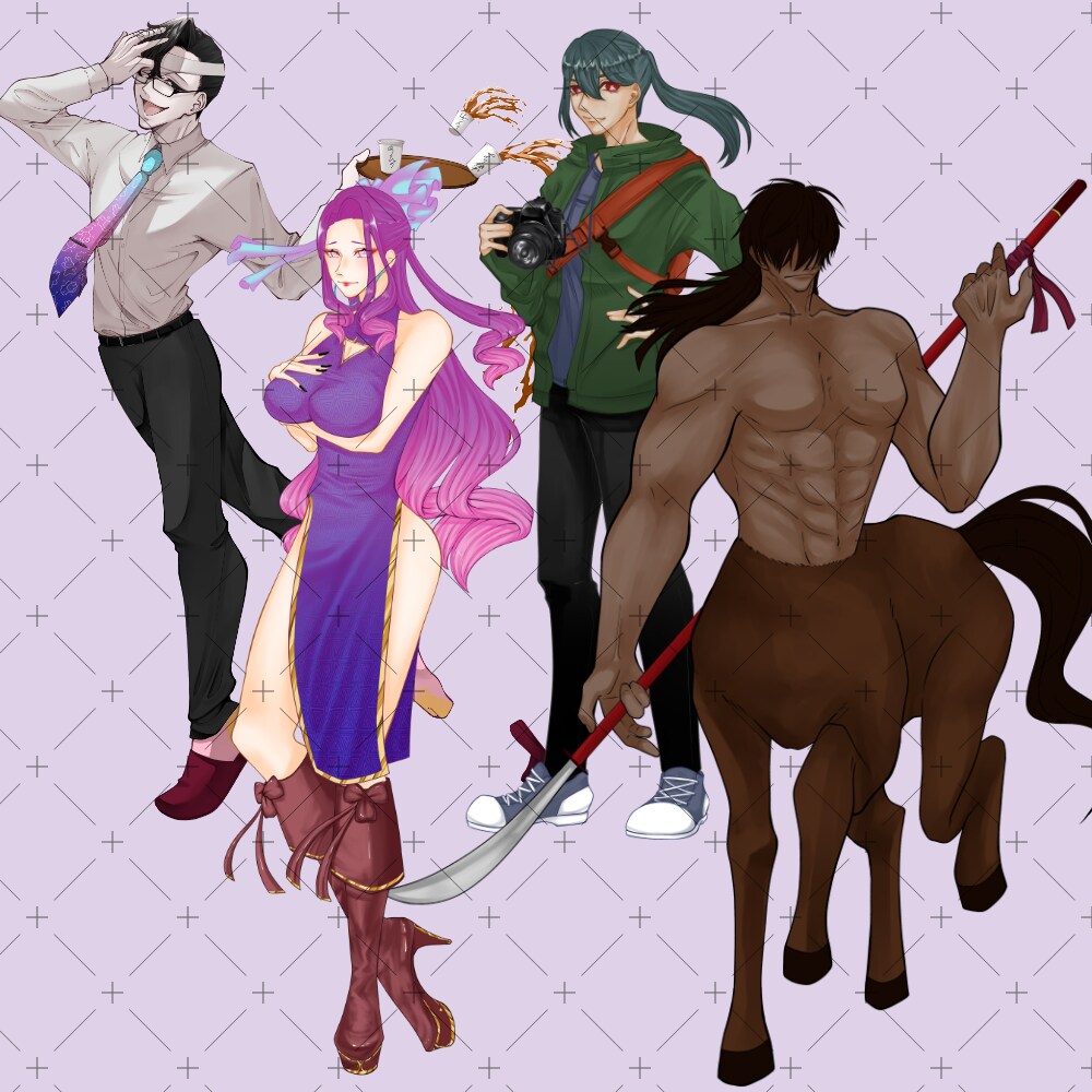 TRPG.ゲームの立ち絵制作致します 少年少女から40代男性女性までなんでもお受けします*.+ﾟ イメージ3
