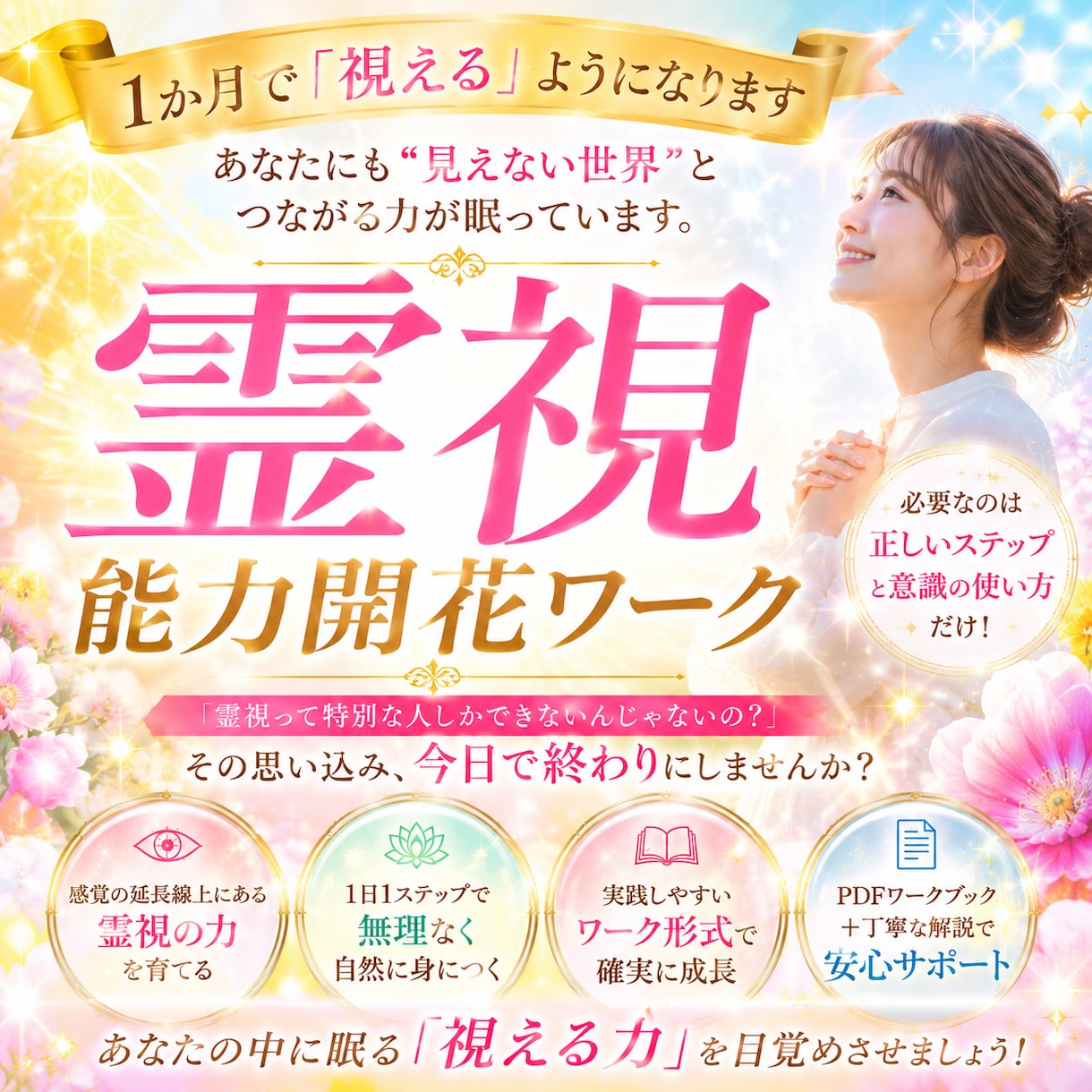 あなたの霊性開花します あなたにも“見えない世界”とつながる力が眠っています。 イメージ2