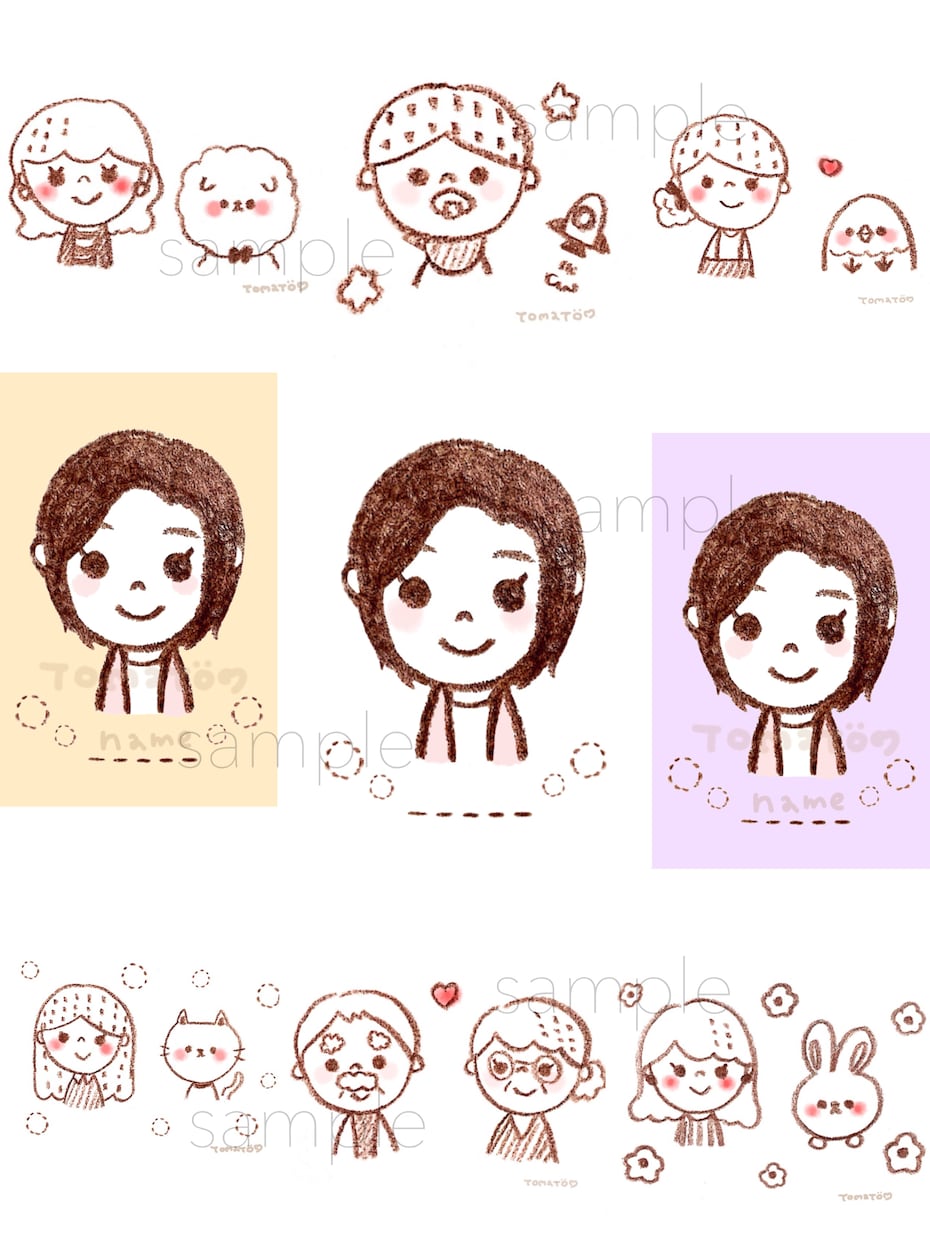 デフォルメ✩可愛いイラスト✩描きます 基本は一発描きです！ペットも描けます˙ᴥ˙ イメージ2