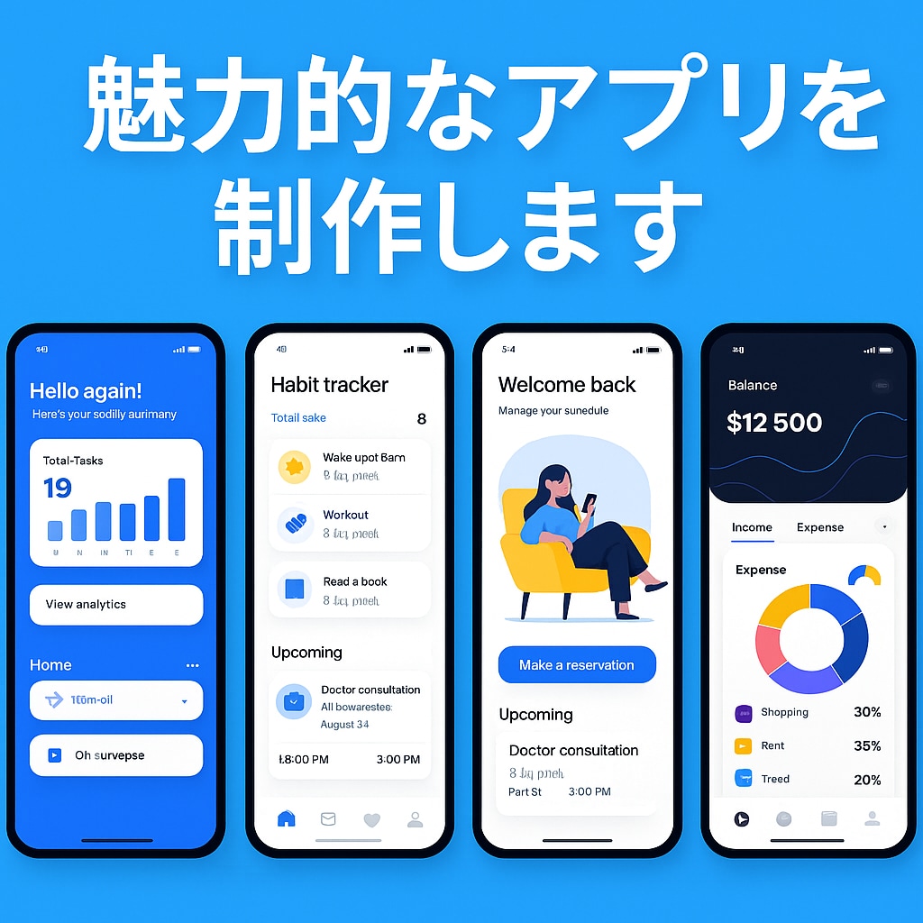 iOS/Android/Webアプリを開発します 初めてでも安心！企画からリリースまで一貫対応！ イメージ3