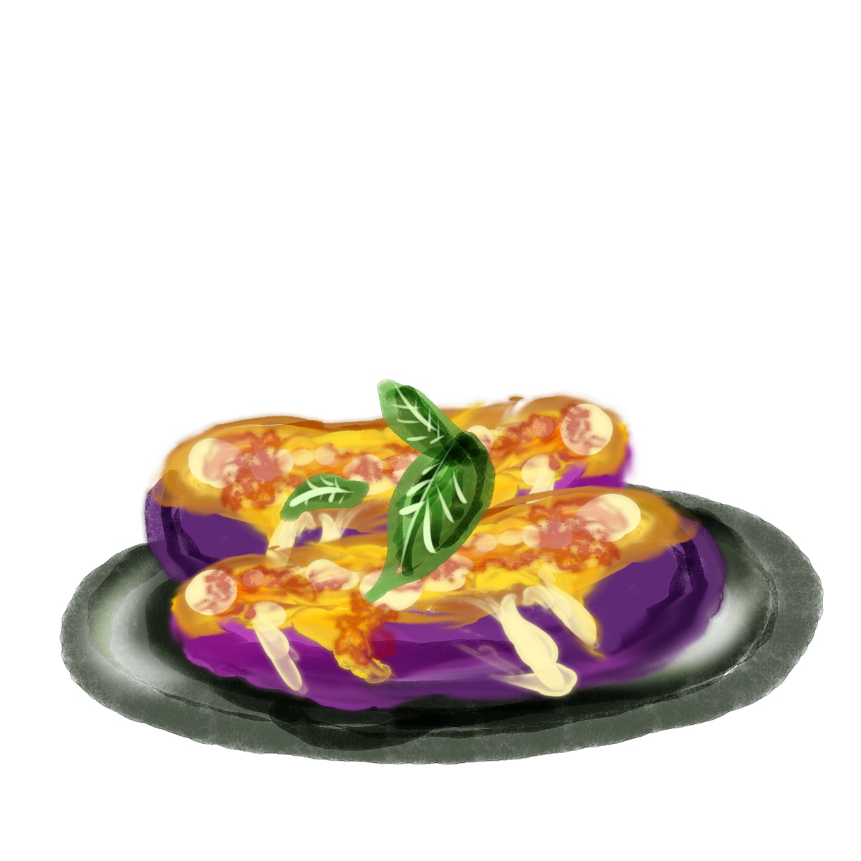 思わずきゅん♡とする美味しそうな食べ物を描きます あれ？イラスト調の食べ物なのに可愛くて美味しそう…！？ イメージ9