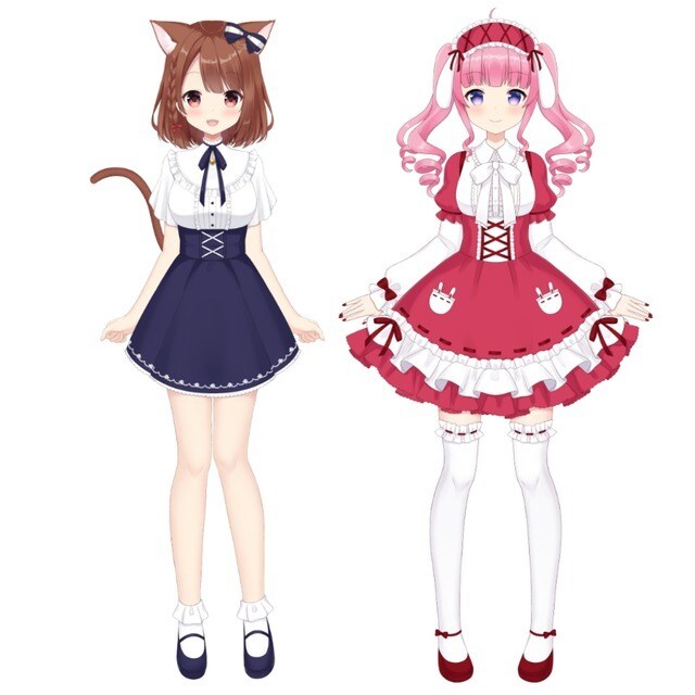 Live2D用イラスト、モデル制作します 商用利用可！イラストからモデリングまで行います イメージ9