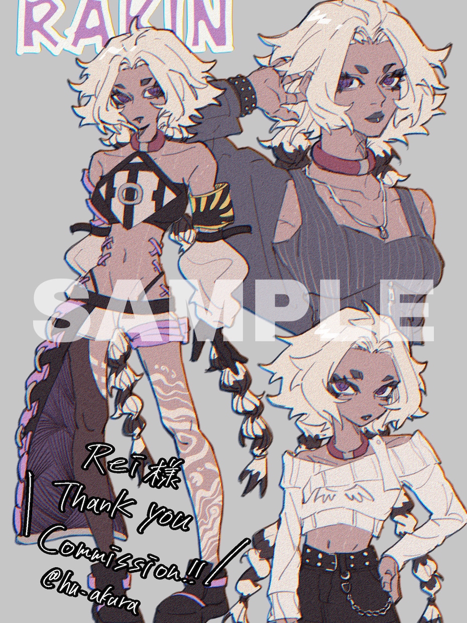 あなたのｵﾘｼﾞﾅﾙｷｬﾗｸﾀｰ描きます あなたのオリキャラを世界で一枚のアートに。 イメージ1