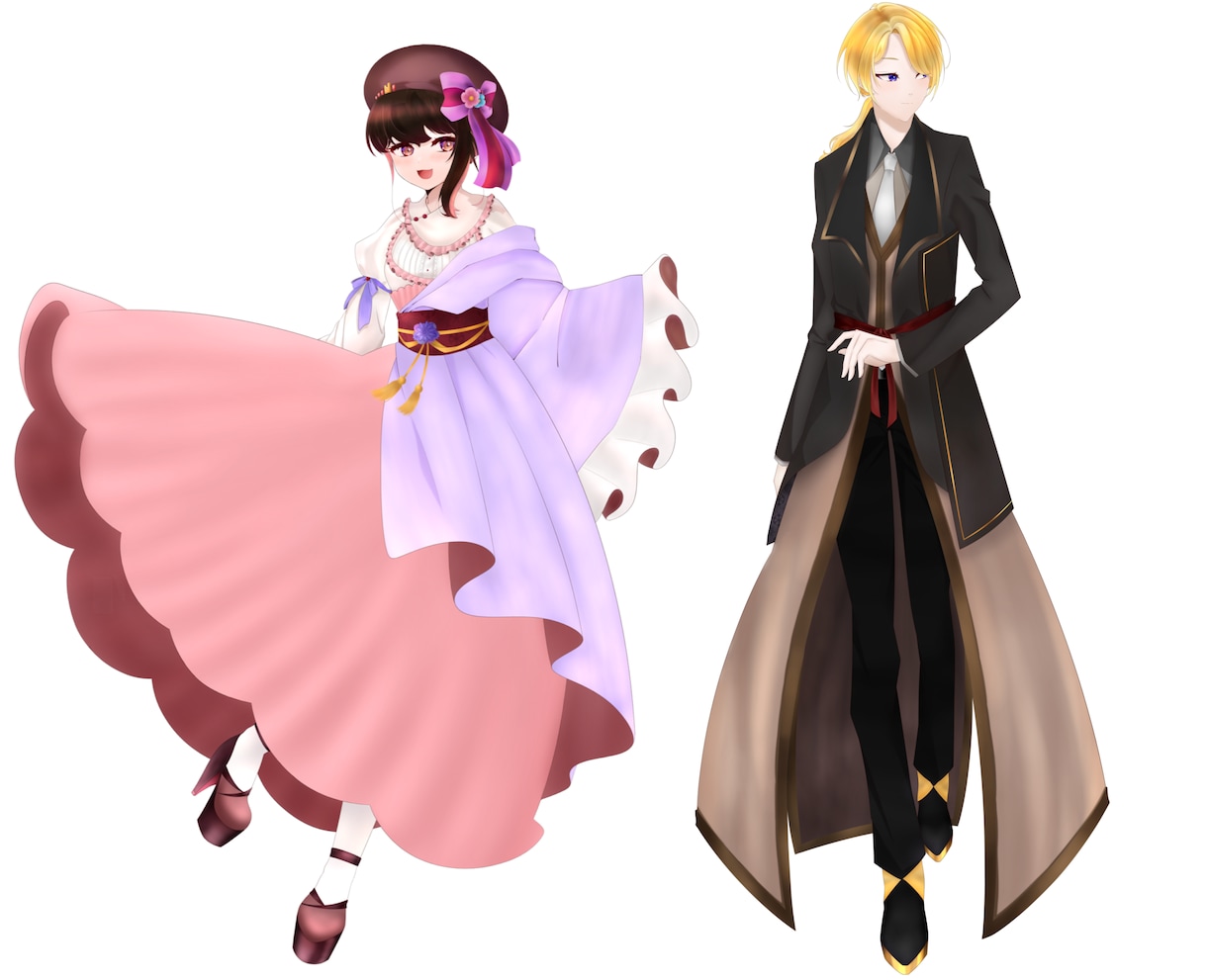 IRIAM・TRPG・立ち絵など描きます あなただけのキャラクターを作りませんか？ イメージ1