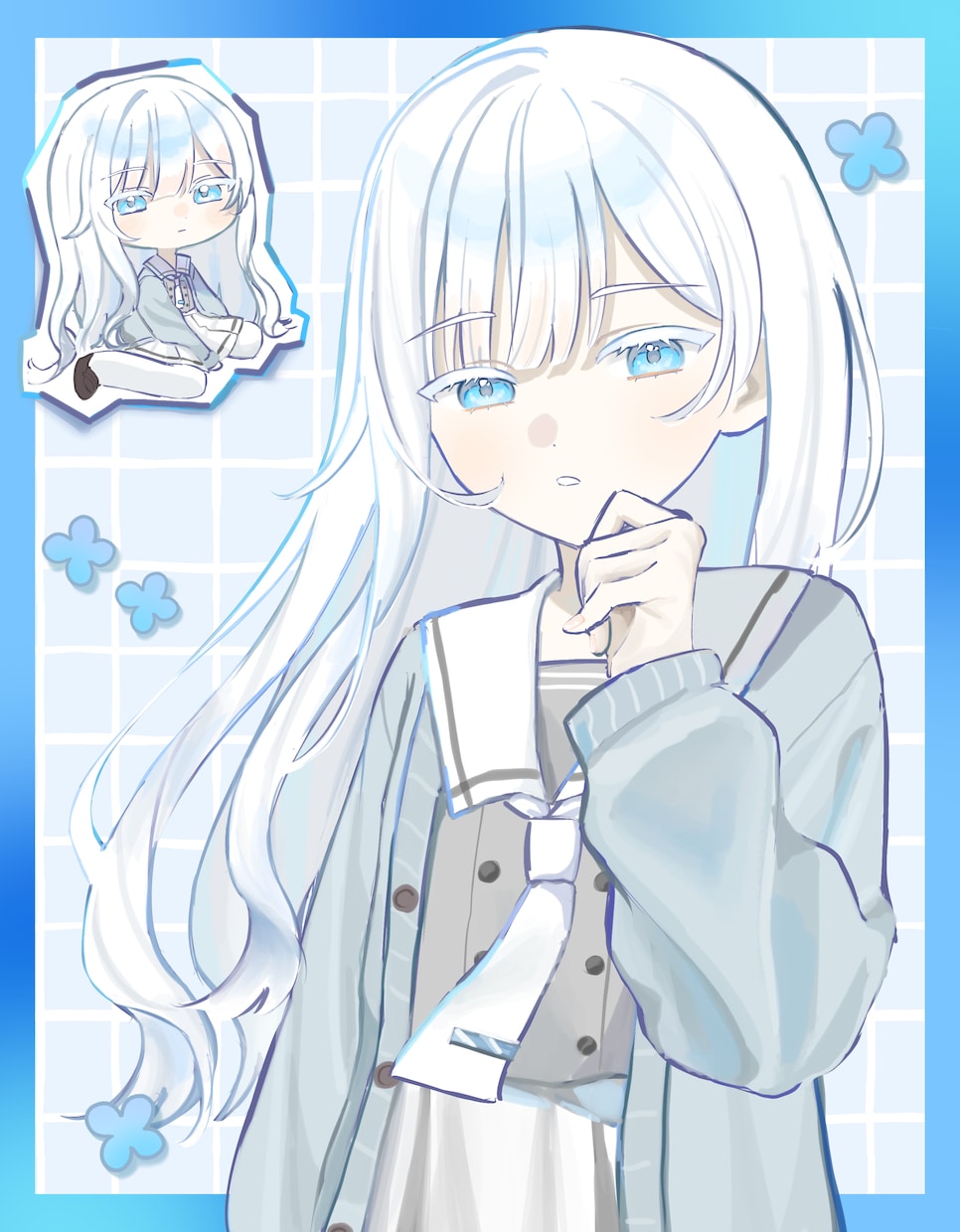 ちょこっと動くイラスト制作します 一枚絵とループアニメーションのセットです イメージ2