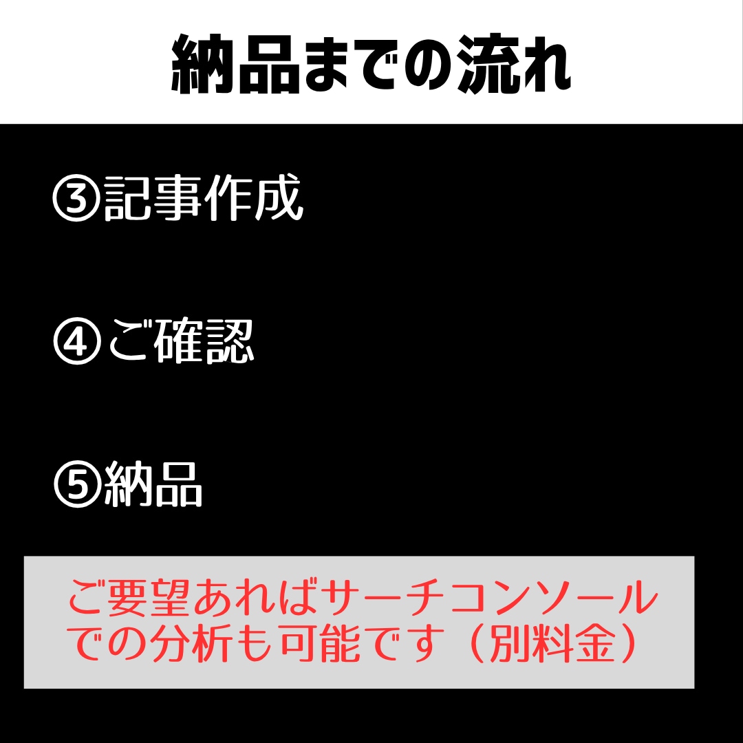 検索に強いジャンル特化の記事を作成します 検索から来院につながる記事を提供します。 イメージ3