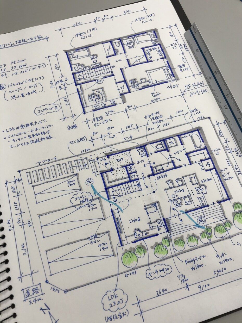 一級建築士が住宅間取りを納得いくまで提案作成します ラフ提案無制限！！早い返信&スピード提案を売りにしてます！ イメージ8