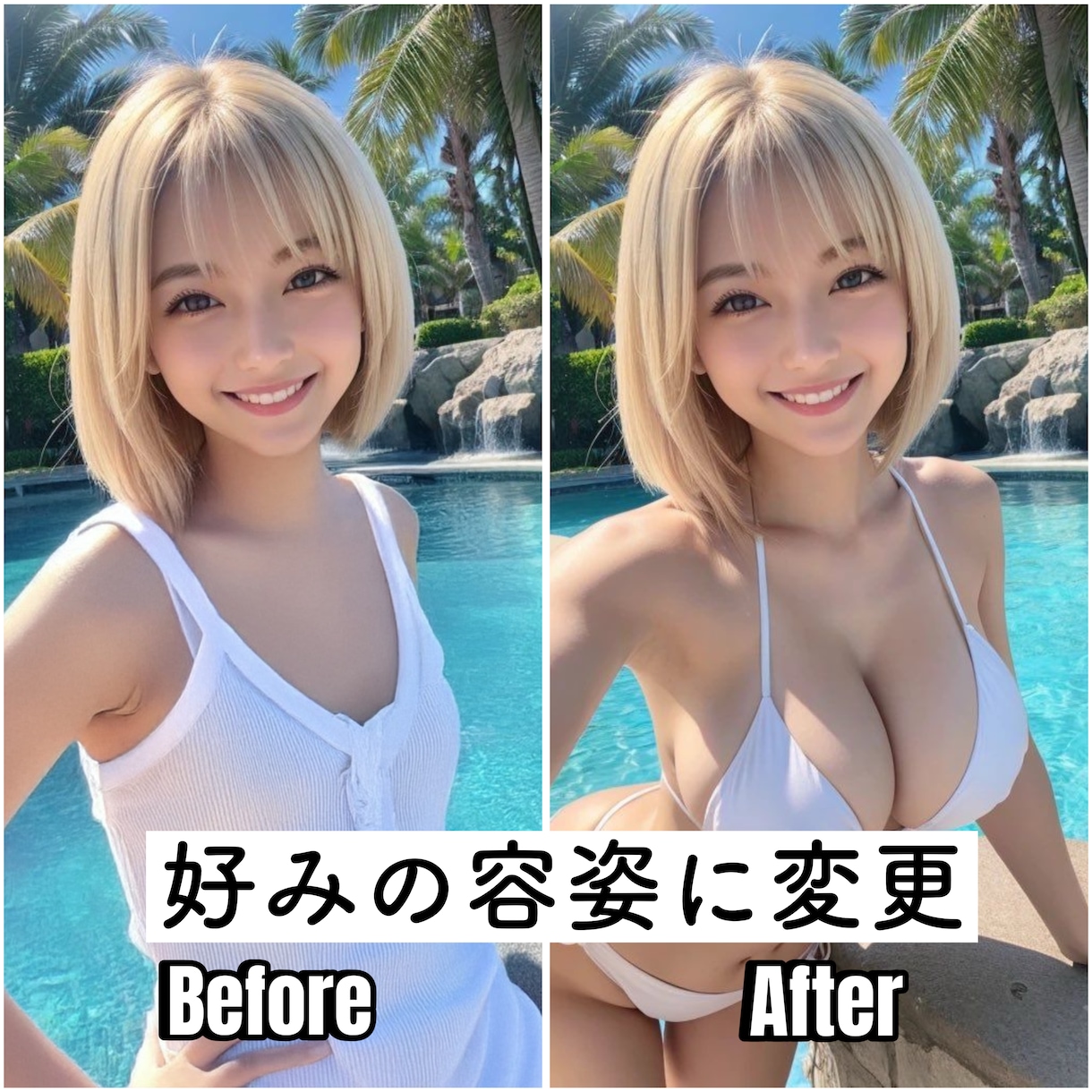 歴15年レタッチャーが画像加工/レタッチ致します 親切丁寧！あなたの写真をより美しく魅せる写真に仕上げます。 イメージ5