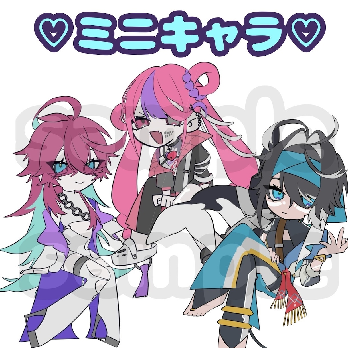貴方の欲しいイラスト描きます 夢絵·絡み絵·ヘッダー·GL·BL·NL描きます イメージ8