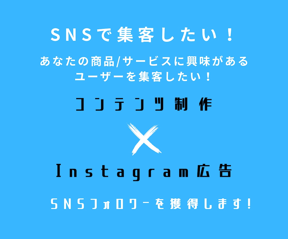 実績多数インスタ1万人フォロワー獲得運用代行します コンテンツ制作×広告運用でインスタフォロワー増やします！ イメージ2