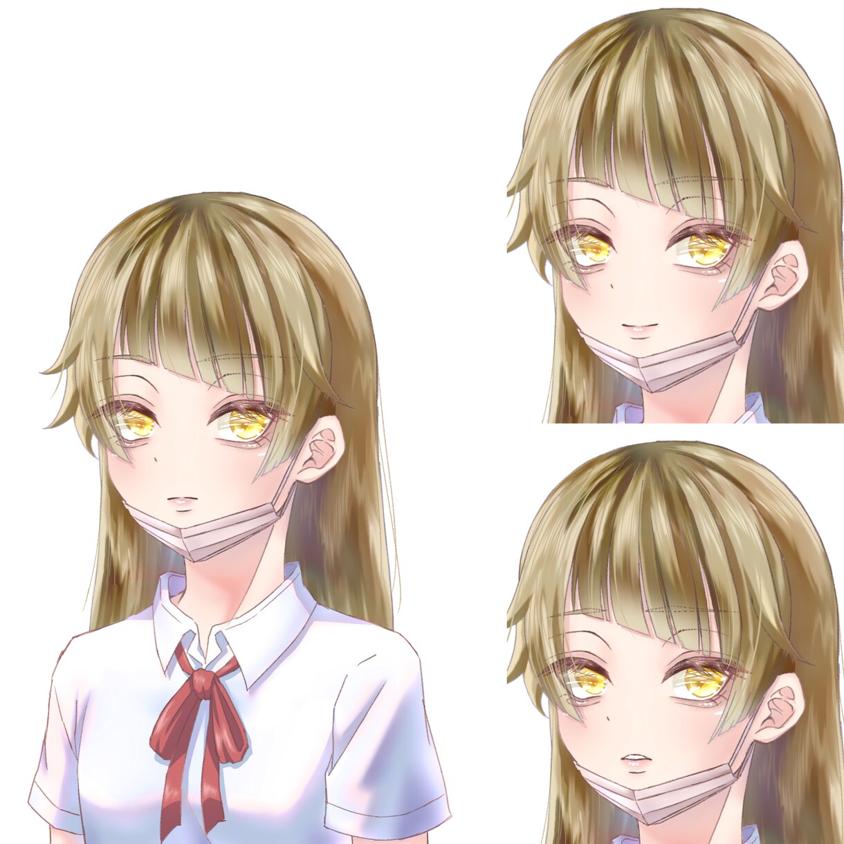 キラキラなイラスト描きます 商業利用可！イラスト差分対応！ イメージ3