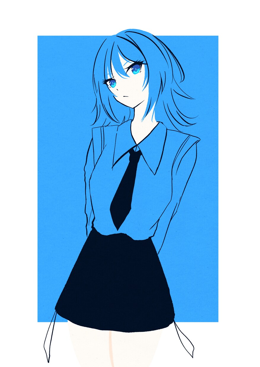 フラットデザインなキャライラストを描きます スマートフォンの壁紙やSNSアイコンなどにおすすめです！ イメージ3