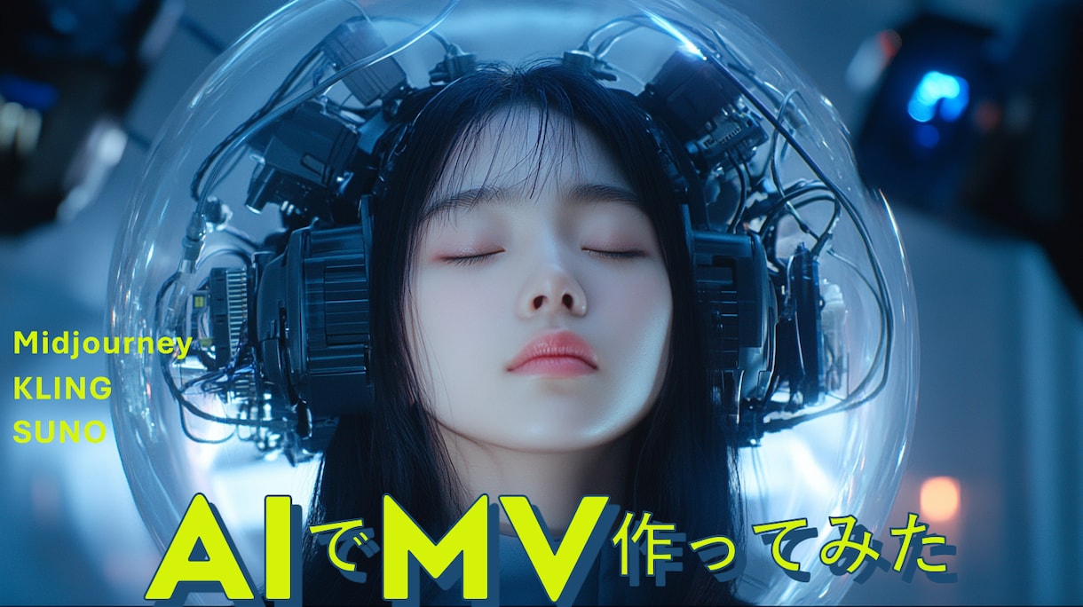 AIが創るあなたの世界観MVを制作します AIで感情まで動かすミュージックビデオを イメージ1