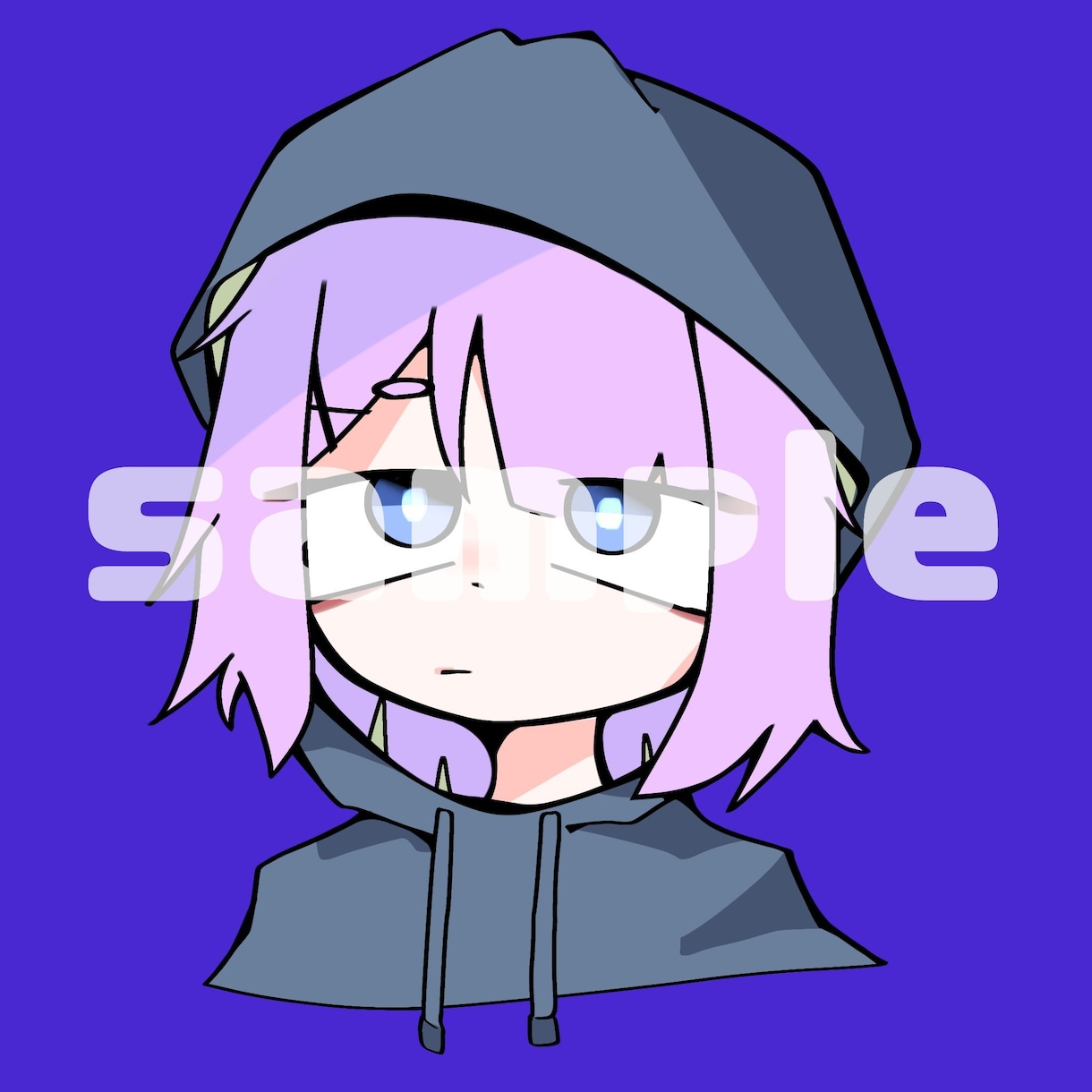 最短1日 かっこ可愛いデフォルメアイコン描きます -お急ぎSNSでのアイコン、ペアアイコンにお困りの方へ- イメージ2