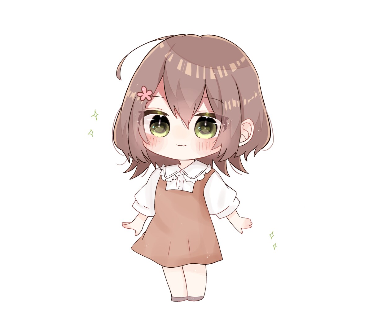 キラキラしたかわいいイラスト描きます ご相談だけでも大丈夫なのでお気軽にどうぞ♪ イメージ3