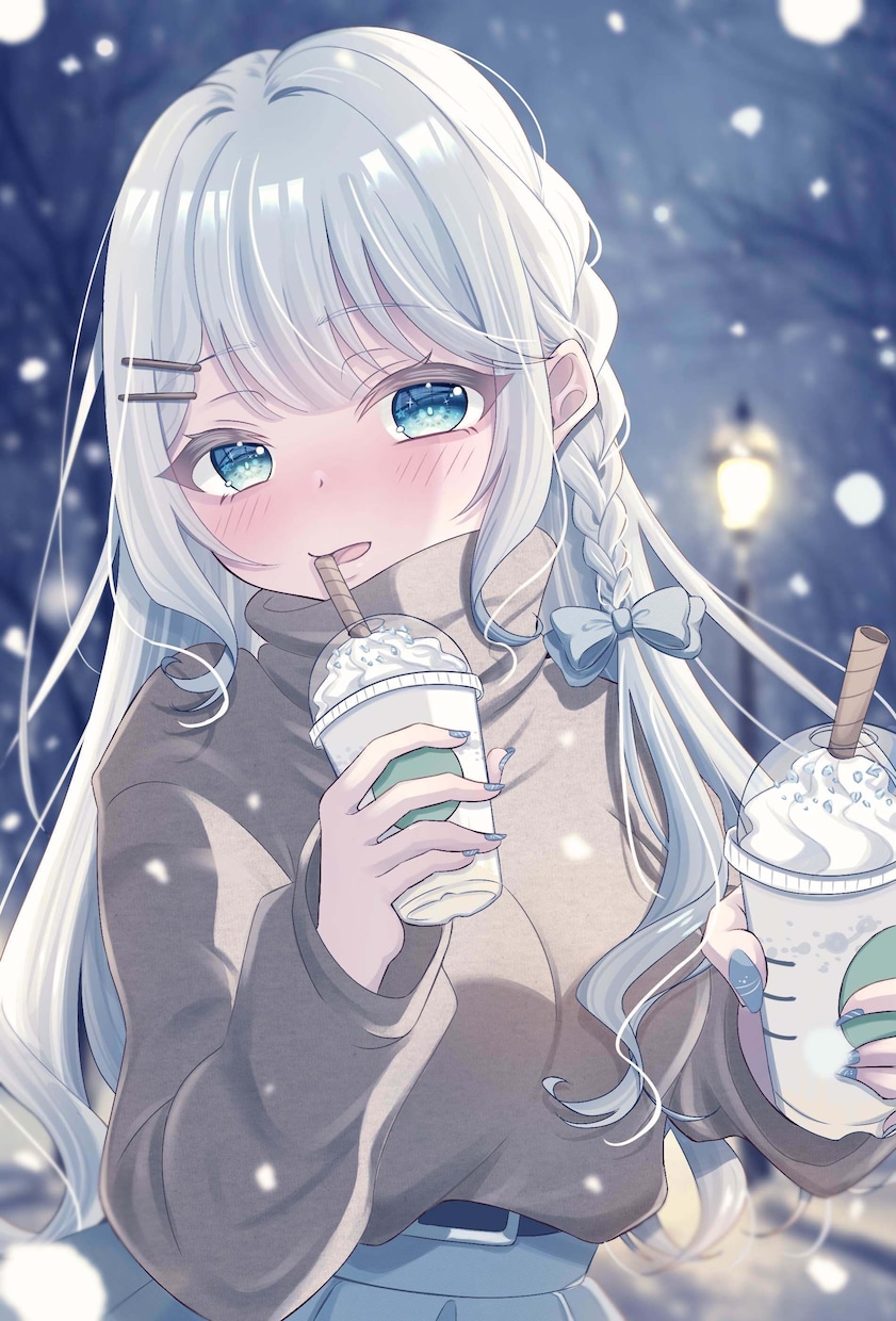 ツヤ感のある素敵なイラスト制作いたします 男女共に可愛いさのあるキャラ描きます⟡ イメージ6