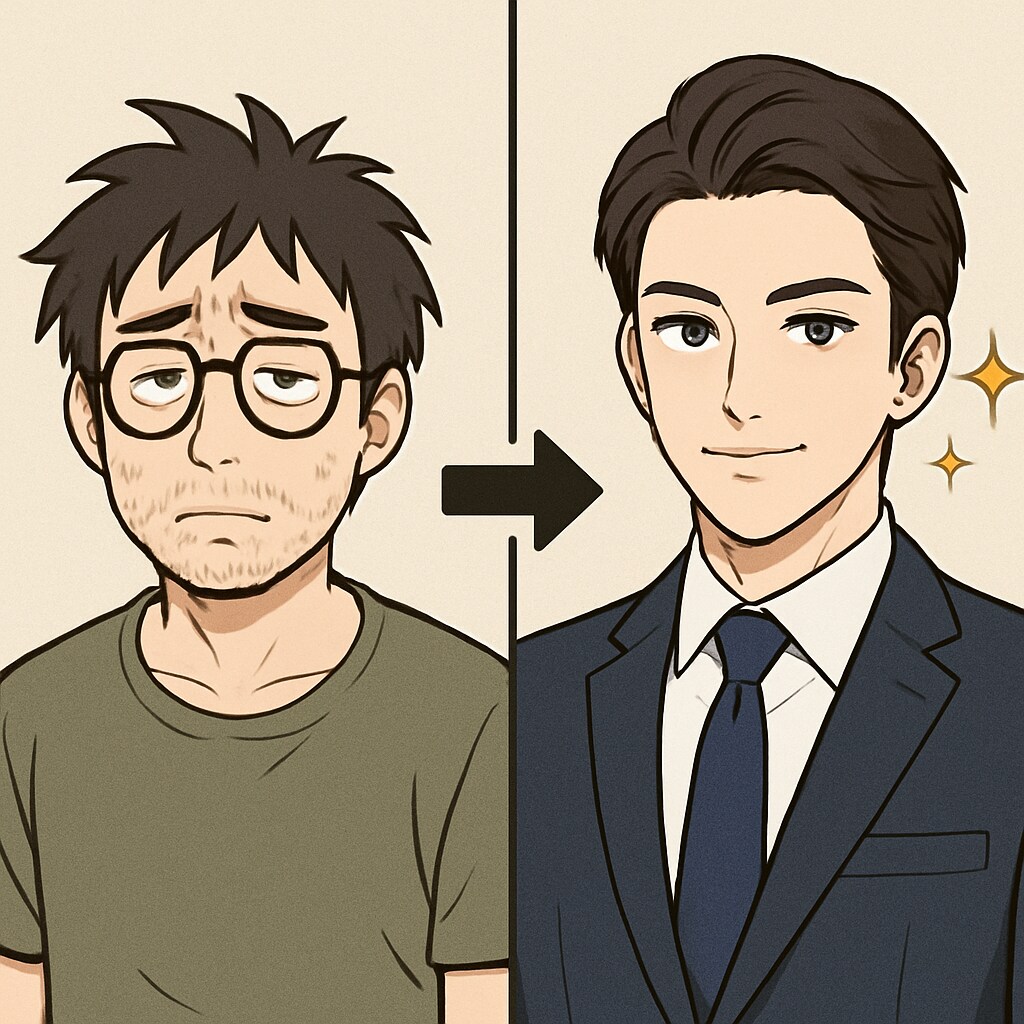 モテたい男子！顔・骨格に合う髪型をを提案します 初対面の印象は髪型で9割決まる。魅力を引き出す髪型をご提案！ イメージ3