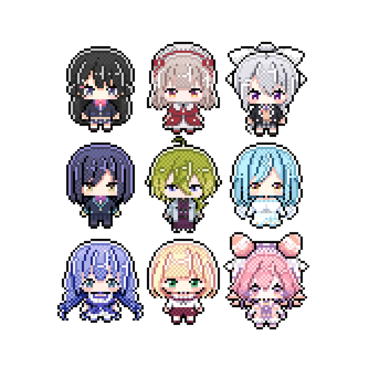 商用利用も可能なドットイラスト制作します 安価でドットSDイラスト制作！商用利用や小物製作なども可能！ イメージ2