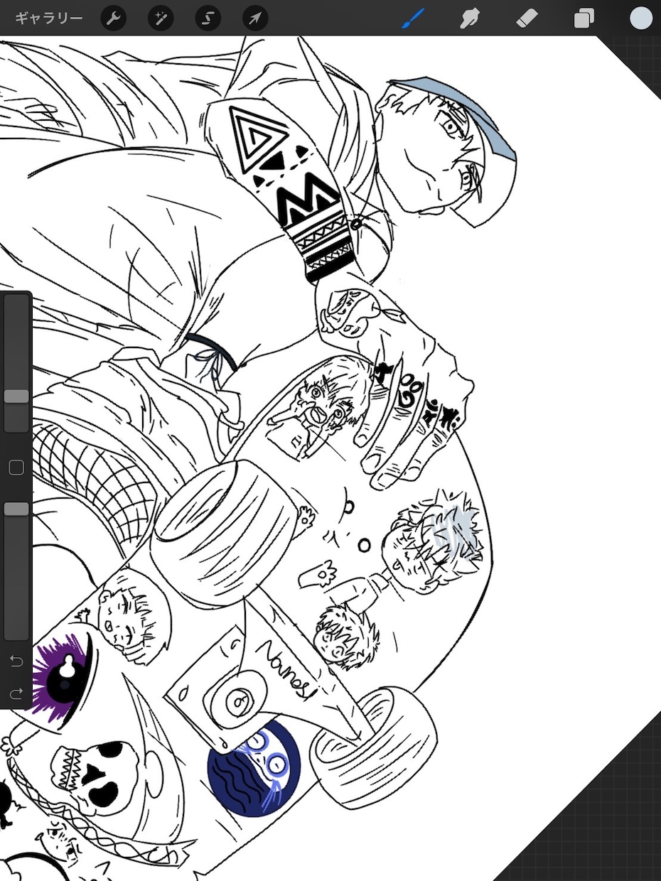 貴方様だけのオリジナルイラストをお描きします デフォルメイラストペア画snsのアイコンなどをお描きします。 イメージ7