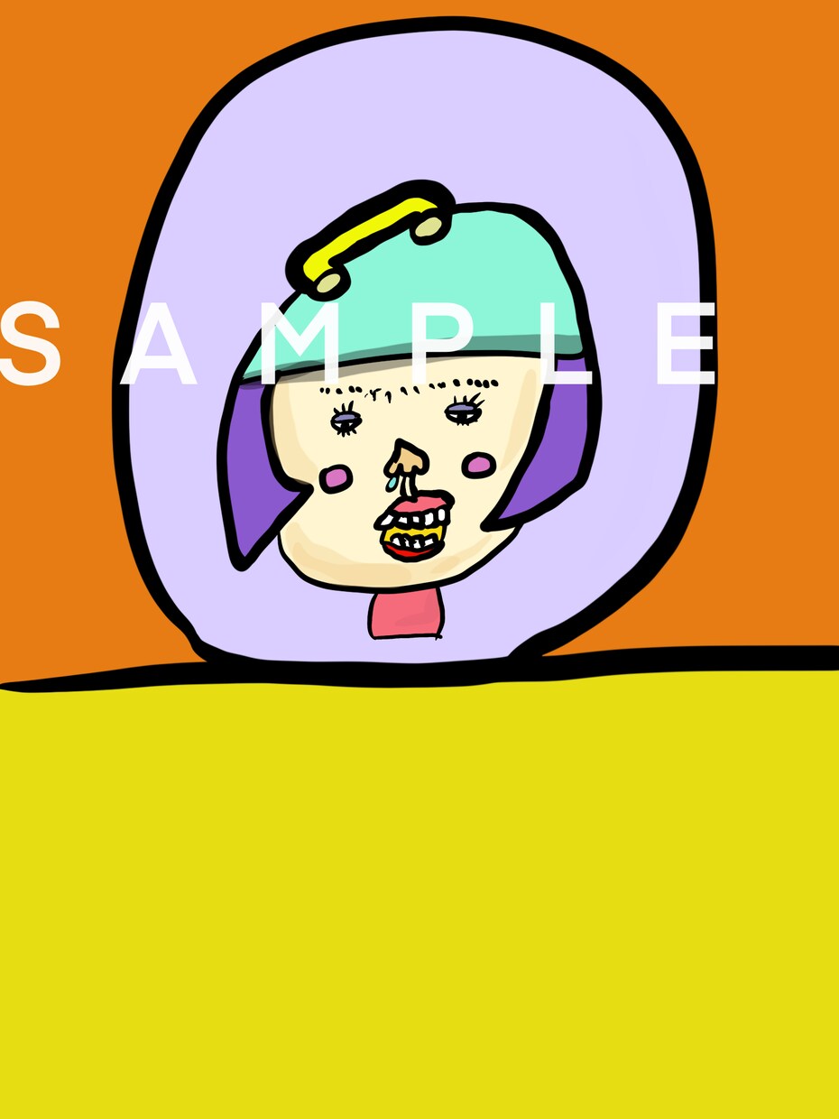 格安！最短、即日納品キモカワイイ♡イラスト描きます ＳＮＳアイコン、ブログ、挿絵、似顔絵も対応可能！ イメージ6