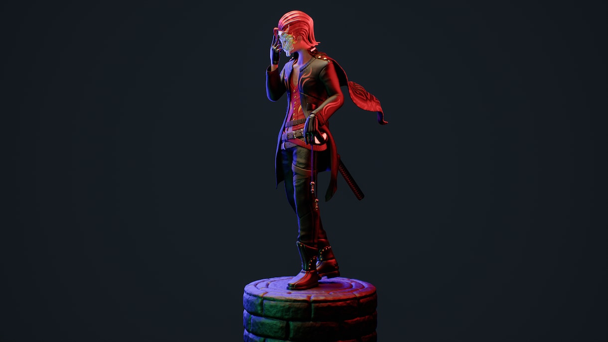3Dキャラクターデザインます 3Dプリント用の3Dキャラクターデザイン イメージ7