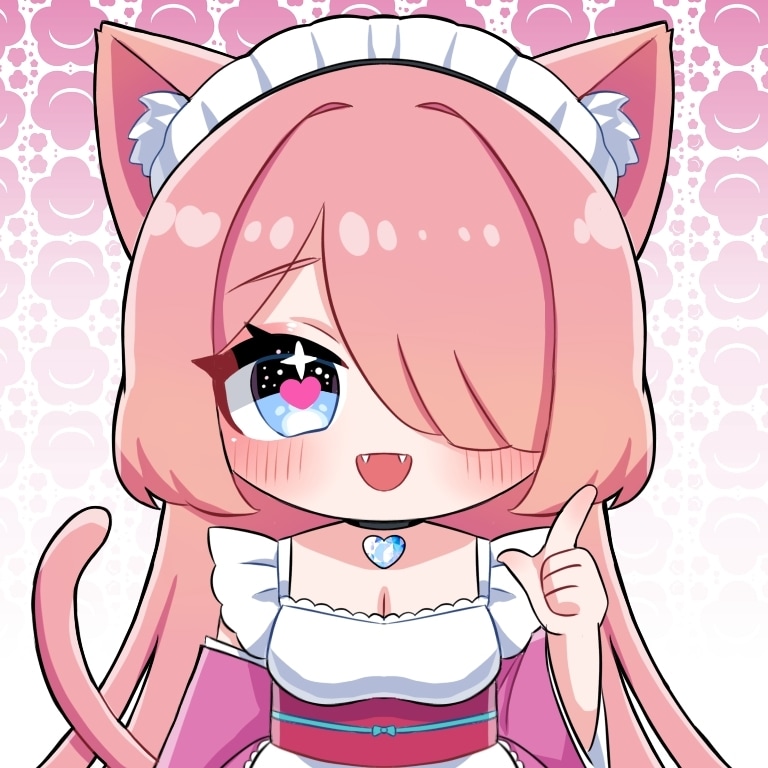 キラキラかわいい女の子のデフォルメアイコン描きます オリジナルキャラクターのアイコンにおすすめ イメージ2