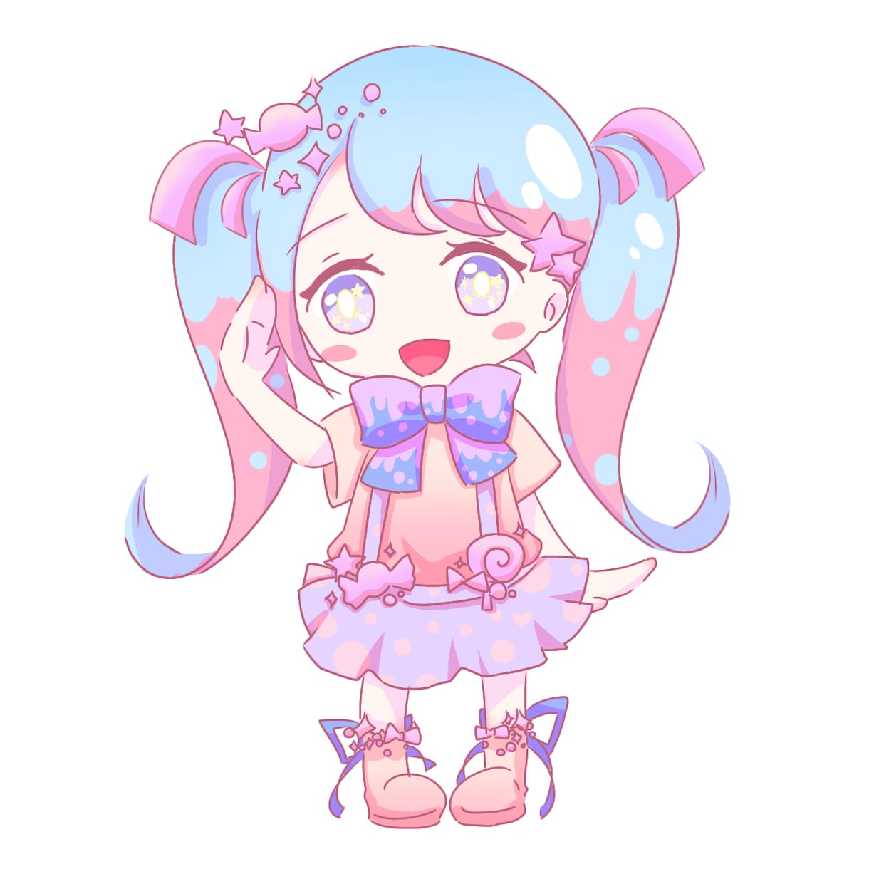 ラフ3案&無料修正5回！ちびキャライラスト描きます コスパ重視で、様々な用途で使えるちびキャラ制作致します。 イメージ4