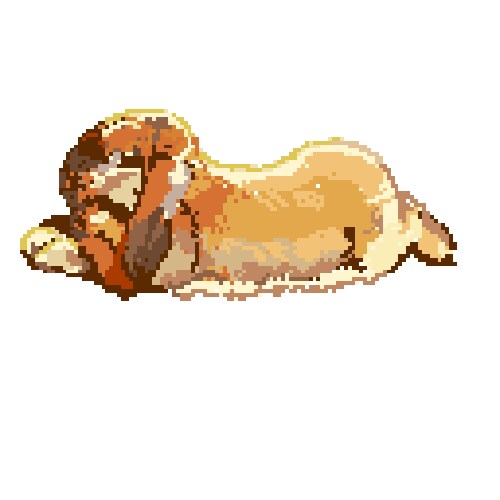 ドット絵でペット描きます 美大卒が確かな画力で動物のドット絵を描きます イメージ3